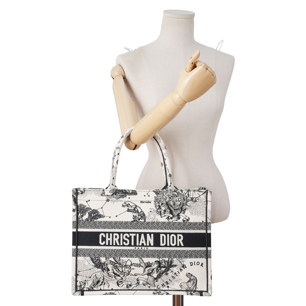 CHRISTIAN DIOR(USED)디올 조디악 북토트 미듐